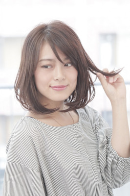 ふわっとラフに大人ボブ☆