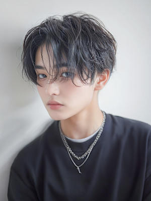 【CIEL STYLE】ニュアンスパーマ×センターパート