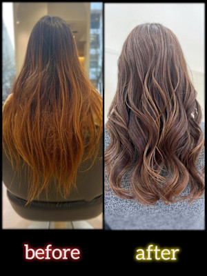 大人気！透明感ブラウン