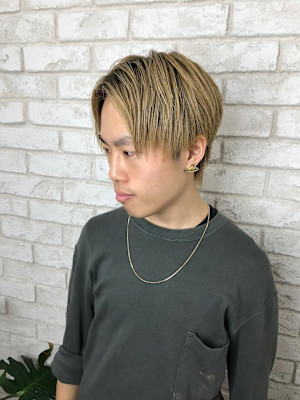 ハイトーンパート/MEN'S HAIR/メンズカット【池袋東