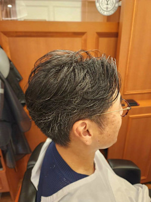 ツーブロックナチュラルヘアー