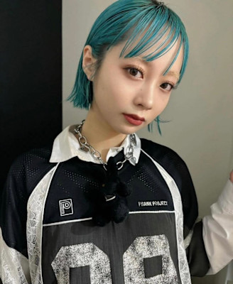 ミニマルブルーボブ（AYAMI）