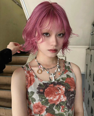 ピンクウェーブボブ（AYAMI）