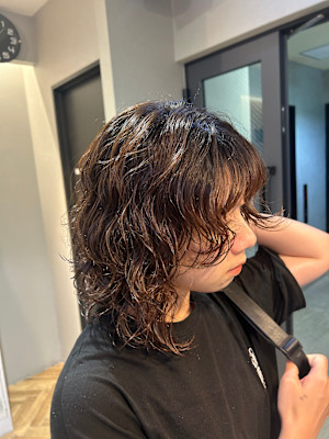 ちゅるちゅるパーマ