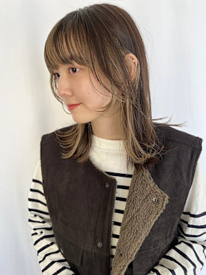 ナチュラル/イヤリングカラー/ミディアム 