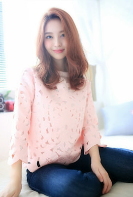 大人かわいいゆるふわロング