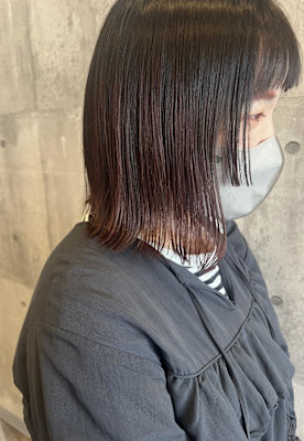 ボブ／グラデーションカラー