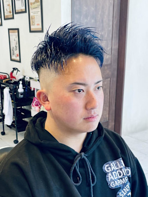 【30代 男性】ロンドンブルーフェード（大宮/バーバー）