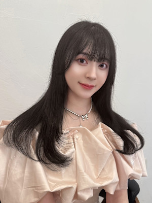 透明感グレージュ