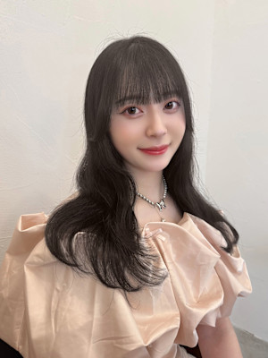 透明感グレージュ