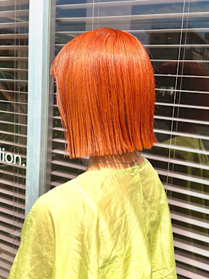 オレンジカラーで春っぽく🍊