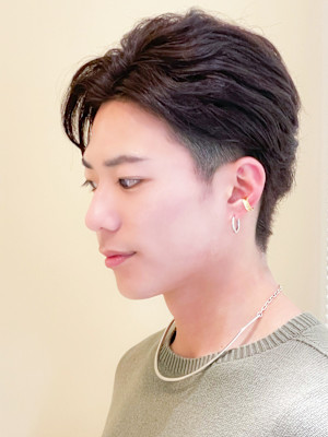 人気ツーブロックスタイル