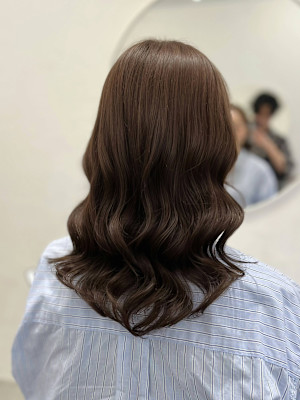 銀座店1番人気メニュー「韓国風パーマ」