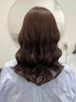 銀座店1番人気メニュー「韓国風パーマ」