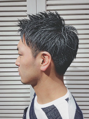 ベリーショート×シルバーアッシュ