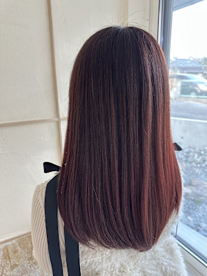 ブリーチなし高彩度カラー