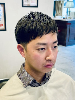 【20代 男性】ロンドンツーブロック（大宮/バーバー）