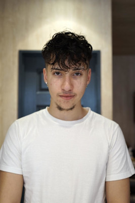 スペインカール／メンズパーマ／平塚美容室