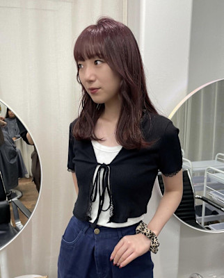 半個室salon Louwe名駅 ×　ヘアスタイル