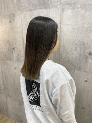 妊婦さんのグラデーションカラー《ARCH CHIAKI》