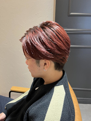 ボルドーカラー