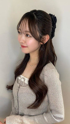 顔周りカット♪