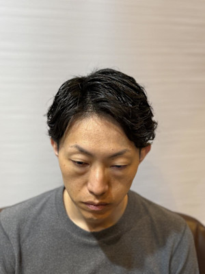 メンズナチュラルパーマ