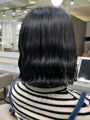 纐纈指名限定「波巻きパーマ」