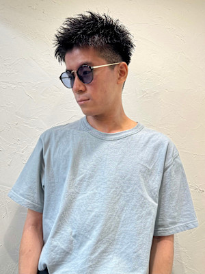 池袋メンズスパイキーショートパーマ◎[池袋メンズ美容室］