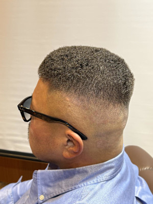 パンチパーマ×ハイスキンフェード