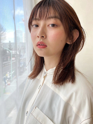 酸性ストレート/小顔カット/顔周り/10代/20代/30代/