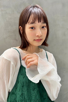 縮毛矯正/レイヤー/10代/20代/30代/パツっと/酸性