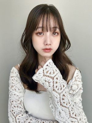 ゆるふわ/レイヤーカット/ロングレイヤー/前髪カット/10代