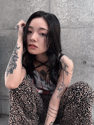 シャギーな韓国風style