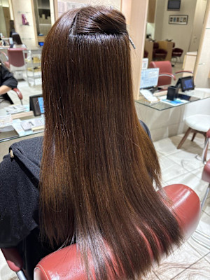 髪質改善ストレート