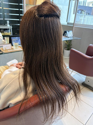 髪質改善ストレート