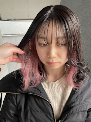 ピンク/ピンクベージュ/ピンクブラウン/ハイトーン