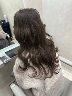 美髪髪質改善トリートメント/似合わせカット/フェミニンロング