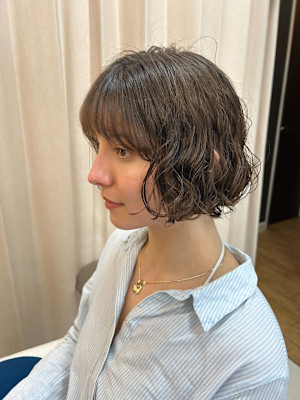 ゆるふわボブ/カーリボブ【護国寺駅.目白台】