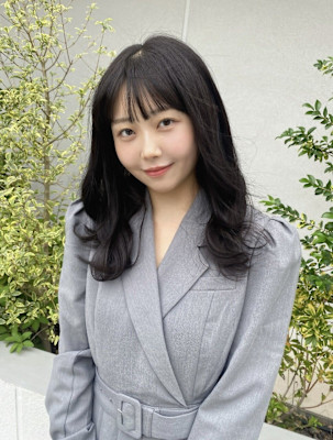 ブラウン×ミディアム×髪質改善トリートメント【目白台】