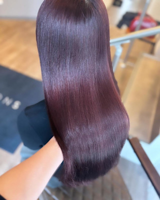 レッドブラウン / 暖色カラー / 髪質改善