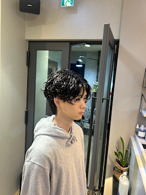 爽やかメンズパーマ