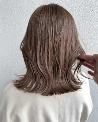 マロンベージュ_ くすみベージュ_ ラベンダーミルクティー2