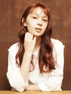 ブリーチなしオレンジカラー