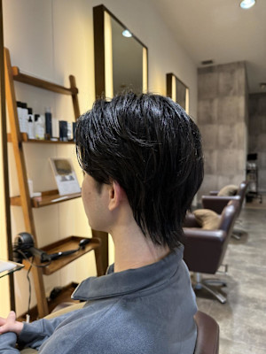 『メンズスタイル』中性ウルフ