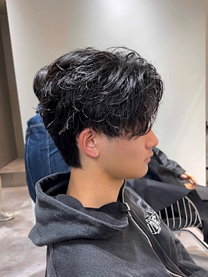 メンズパーマ/シャドウパーマ/メンズウルフ