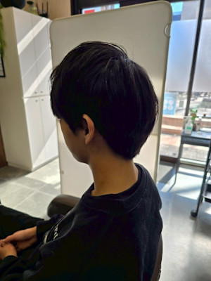 メンズカット/パーマ/グレイカラー/鎌取駅/韓国風/白髪染め