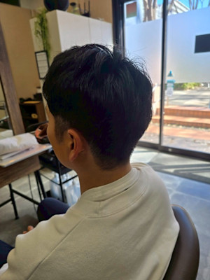 メンズカット/パーマ/グレイカラー/鎌取駅/韓国風/白髪染め