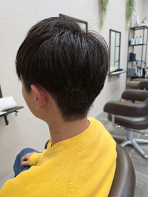 メンズカット/パーマ/グレイカラー/鎌取駅/韓国風/白髪染め