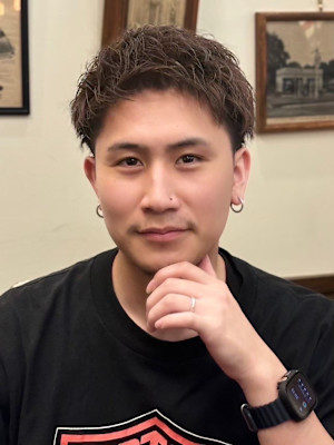 アップバング　理容師　五反田